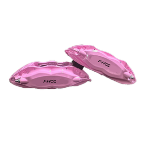 Raceprestaties Auto Big Rem Kit F50 4 Zuigers Roze Remklauwen Voor Vw Golf Gti Mk5 Mk6 Mk7 Mk8 Voor Polo Gti Voor Toyota Celica - Product Image 1