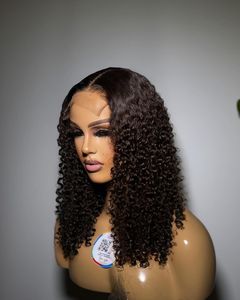 Großhandel Perücken Echthaar Lace Front Brasilianische Französisch-Stil Lockige Perücken <span class=keywords><strong>Kinky</strong></span> Straight - Product Image 1