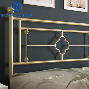 Cama Individual de Alta Calidad y Estilo Elegante, Diseño de Palacio, Tamaño Doble, con Estructura Metálica Resistente y Colchón Confortable - Product Image 5