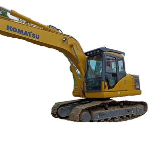 Excavatrice Komatsu PC160 160-7 d'occasion, modèle 2023, 16 tonnes, godet de 1,2 m, origine Chine, puissance 195 kW, 0-2000 heures, machine pour vidéo de démonstration - Product Image 1
