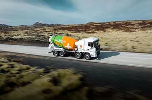 Camión mezclador de concreto a <span class=keywords><strong>precio</strong></span> de fábrica, mezclador de camión eléctrico con batería LFP para ingeniería - Product Image 3