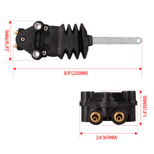 Válvula de Altura Euroca Airbag 4640070010, Tamaño de Puerto 3/8 Pulgadas, Válvula de Control Negra para Sistema de Suspensión Neumática - Product Image 2