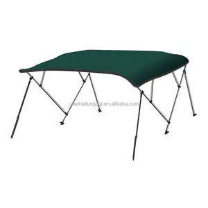 Piccolo delfino pontone protettivo per sole gommone copertura per tenda da sole in alluminio bianco accessori sedile Bimini Top in alluminio 1 Set