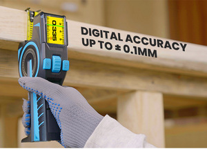 Chức năng dtx10 3-in-1 điện tử thông minh laser kỹ thuật số Bluetooth đo băng Laser Băng đo kỹ thuật số 100m - Product Image 4