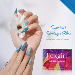 R S ongles beauté <span class=keywords><strong>Foxgirl</strong></span> Gel vernis Kit personnalisé ongles Gel 20 couleurs nouvelle Collection classique Uv Gel vernis à ongles fourniture Salon beauté - Product Image 2