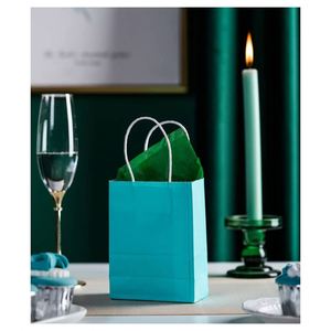Petits sacs en papier avec poignée pour fête, baby shower, anniversaire, mariage, sacs en papier recyclés écologiques durables de luxe pour cadeaux - Product Image 4