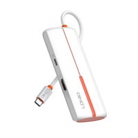 LDNIO DS-25H 5 In1 extension Dock Hub Adaptateur Ordinateur Avec Concentrateur Multiple Type-c Vers Pd Port Usb Portable Docking Station