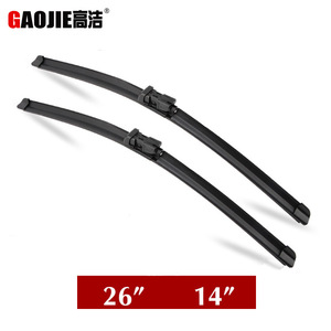 Compatible con las limpiaparabrisas delanteras del Nissan Pulsar C13 2014-2018, escobillas de limpiaparabrisas sin marco. - Product Image 3