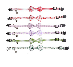 Collar para Gato Personalizado al por Mayor de Doe Pet, Collar Floral Fresco de Verano para Gato, Collar Seguro con Lazo Desmontable y Campana - Product Image 5