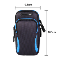 Brassard étanche Sport coque de téléphone pour bras de course support de téléphone sport Mobile sac main course Fitness pochette moins de 7.2 pouces