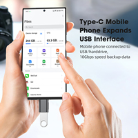 Adaptateur d'ordinateur pas cher USB 3.2 a femelle vers USB Type C mâle adaptateur OTG
