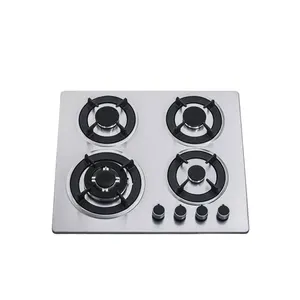 Baixo preço fornecedor dourado Appliance moderno romance design Cozinha Fogão a Gás 4 Burner Table Top Fogão a Gás