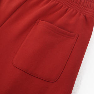 Tessuto in pile YKH 430GSM oversize, pesante, personalizzato di alta qualità con logo personalizzato, pantaloni da uomo - Product Image 4