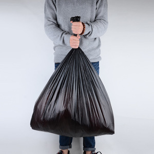 Plastic Roll Trash <b>Bag</b> /Rubbish <b>Bags</b> Bin Liner Wholesale Work Home <b>Packing</b> Products Roll 45 50 55 Gallon Drawstring Garbage <b>Bag</b> - Product Image 4