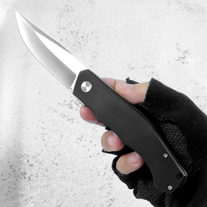 Cuchillo Plegable Táctico de Supervivencia EDC con Hoja de Acero 8cr14 y Mango G10, Personalizable OEM, para Camping - Product Image 6