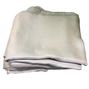 Industrial Reinforced Waterproof Heat Treatment Silicone Coated Fiberglass Fabric Fireproof Welding Blanket