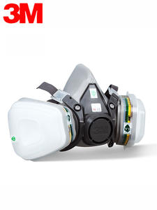 <span class=keywords><strong>Demi</strong></span>-<span class=keywords><strong>Masque</strong></span> <span class=keywords><strong>Respiratoire</strong></span> en Silicone Réutilisable <span class=keywords><strong>3M</strong></span> 6200 pour la Protection Contre les Gaz Toxiques sur Site, en Laboratoire et dans l'Industrie Pétrolière et Gazo-pétrolière - Product Image 2