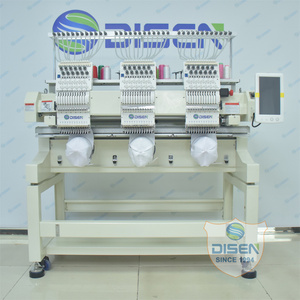 Máquina Bordadora Industrial Computarizada <span class=keywords><strong>de</strong></span> 3 Cabezales, 15/12 Agujas, Automática <span class=keywords><strong>de</strong></span> Alta Velocidad para Gorras y Camisetas, Modelo 1503/1203 - Product Image 4