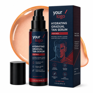 Loción en Suero para Bronceado Gradual para Hombre, Tono Bronce Natural, Fórmula Limpia de Uso Diario, Sin Fragancia Intensa, No Grasoso, Uso Cómodo - Product Image 1