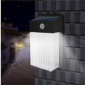 50 LED Năng Lượng Mặt Trời Tường Đèn IP65 Bảo Tồn Năng Lượng Thông Minh Kiểm Soát Ánh Sáng Cảm Biến Chuyển Động Ngoài Trời Đèn - Product Image 2