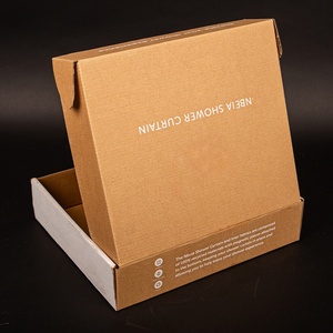 Custom Logo Printed Hard Foldable Corrugated Mailer Board Shipping <strong>Box</strong> Embossed Clothing Packaging for Clothing Brands - Product Image 1