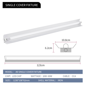 CE SASO Đèn Tuýp Led 4ft Chiếu Sáng Đèn Tuýp LED <span class=keywords><strong>T5</strong></span> T8 Tích Hợp 18W Đèn Tuýp LED, Đèn Tuyến Tính - Product Image 4