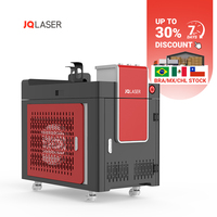 Machine de soudage laser portable JQLASER 1kw 1.5kw 2kw à refroidissement par air pour métal, or, mini
