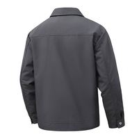 Veste décontractée homme style printemps-automne 2025 – Manteau de travail tendance avec col brodé, coupe ample – Vêtements pour homme