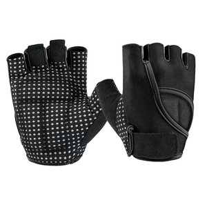 ODM Men Women <b>Half</b> Finger Fitness Gloves Anti <b>Slip</b> Callus Resistant for Gym Cycling Training Gym Gloves - Product Image 2