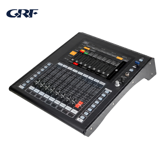 Professional DJ Digital Mixing Console High Power Multi Channel Audio Mixer for Stage Party Live Show