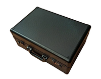 Boîte de rangement pour cartes en aluminium à 3 compartiments avec serrure à double combinaison pour cartes de sport PSA BGS CSG TCG