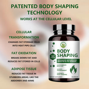 Cápsulas moldeadoras de cuerpo femenino OEM al por mayor, pastillas potenciadoras del metabolismo, quemador de grasa abdominal, suplementos herbales - Product Image 4