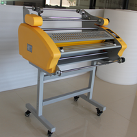 Système de chauffage infrarouge SIGO, laminateur double face de 25 pouces, chaud et froid, vitesse rapide, papier A1, rouleau, machine à plastifier haute précision