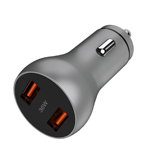 2021 articolo di trasporto libero Veloce caricabatteria da auto 36W dual usb universale <span class=keywords><strong>tech</strong></span> QC3.0 caricatore portatile caricabatteria da auto - Product Image 2