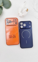 Nouvel Arrivage : Coque de Téléphone en Verre AG avec Protection d'Objectif, Housse Magnétique pour Téléphones Mobiles iPhone 17 AIR, 17 Pro Max, 16, 15, 14, 13 PRO