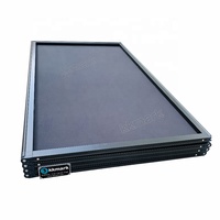 Écran de couverture pliable pour DJ audio disco Electromarket, 4 panneaux, façade de stand