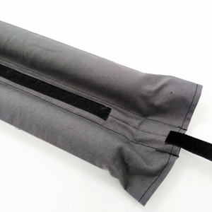 Balayeuses de porte réglables 34 pouces, double bouchon de tirage de porte gris, coupe-vent, blocage du bruit, blocage de la <span class=keywords><strong>brise</strong></span> de fenêtre - Product Image 2