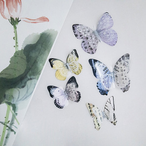 Decoración de Pastel de Mariposa al Estilo Chino con Miel y Dulzura, Caligrafía Acrílica de Doble Capa para el Día de San Valentín y el Festival Qixi - Product Image 3