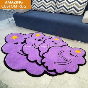 <span class=keywords><strong>Tapis</strong></span> Pokeman de luxe personnalisé <span class=keywords><strong>Tapis</strong></span> en coton de luxe avec <span class=keywords><strong>carte</strong></span> de <span class=keywords><strong>jeu</strong></span> imprimée pour salon, salle à manger ou salle de bain - Product Image 3