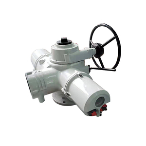 Aktuator listrik dioperasikan bermotor pintar Multi putaran IP68, tidak intrusif, pengendali jarak jauh, untuk bahan kimia - Product Image 2