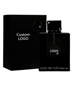 Logotipo personalizado Botellas de vidrio 105mL Armafs Único Oriente Medio Estilo árabe Metal Aceite esencial Attar Perfume Botellas de vidrio Agua - Product Image 2