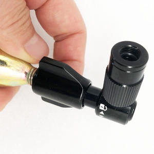 Inflador de neumáticos de bicicleta CO2, inflador rápido y seguro con válvula <span class=keywords><strong>Presta</strong></span> y Schrader, Compatible - Product Image 4