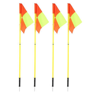 Poteau d'entraînement pour <span class=keywords><strong>terrain</strong></span> de football, drapeau d'angle de football, équipement de football scolaire, poteau d'obstacle - Product Image 4