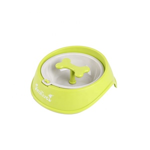 Imilive Eco-Friendly <span class=keywords><strong>Durable</strong></span> Slow Feeder <span class=keywords><strong>Pet</strong></span> <span class=keywords><strong>Bowl</strong></span> Anti-Slip Plastic Food Water <span class=keywords><strong>Bowl</strong></span> para Cães Gatos Nova chegada Easy Clean Design - Product Image 6