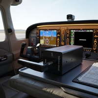 Tige de frein Cessna 172 - Vol simulé