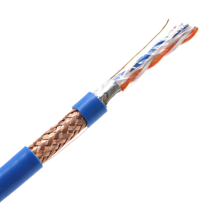 Cavo schermato CAT6 SFTP 4 coppie 23AWG in rame puro, rotolo da 305 m (1000 piedi), cavo Ethernet LAN CAT6 - Product Image 1