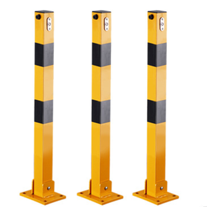 Metal Road Barrier Removable <strong>Bollard</strong> Collapsible <strong>Parking</strong> <strong>Bollard</strong> Car <strong>Parking</strong> Post <strong>Folding</strong> <strong>Bollard</strong> - Product Image 1