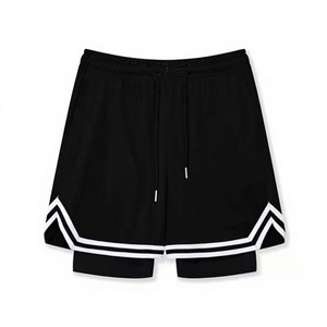 Nouveaux shorts de sport pour hommes, shorts de course pour la salle de sport, vêtements de sport d'été, séchage rapide, respirant, 100% polyester, décontracté, musculation - Product Image 2