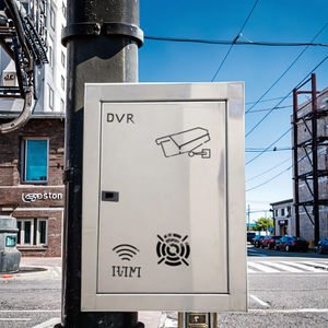 <span class=keywords><strong>Meilleur</strong></span> prix de gros – Boîtier de distribution de fibres optiques ZENHE, armoire métallique IP65 pour caméra de surveillance extérieure, boîtier optique - Product Image 1