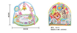 Tapis de sol jeux d'animaux pour enfants, <span class=keywords><strong>jouet</strong></span> rampant, doux, pour bébés, animaux écologiques, meilleure vente, - Product Image 3